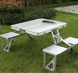 Outdoor Folding Picnic Table Set