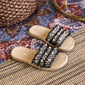 (FASHIONISTA BUY1 & GET 1 PROMO) Korean Inspired Straw Comfort Design Slippers